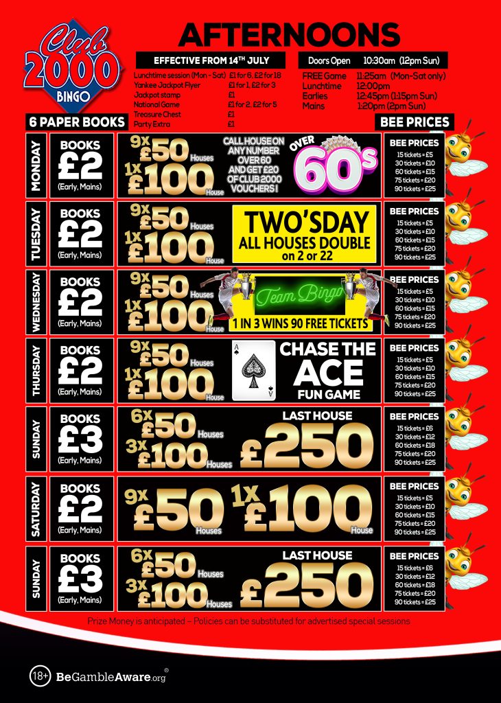 c2r-times-and-prices-1407-2025--a4-AFTERNOONS
