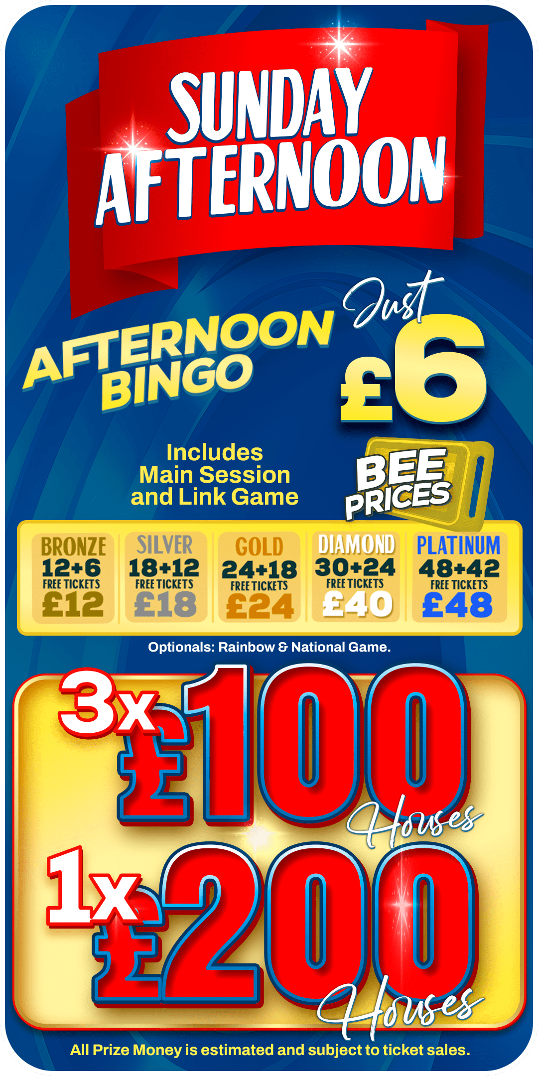 Bingo on Sunday Night in Bedford
