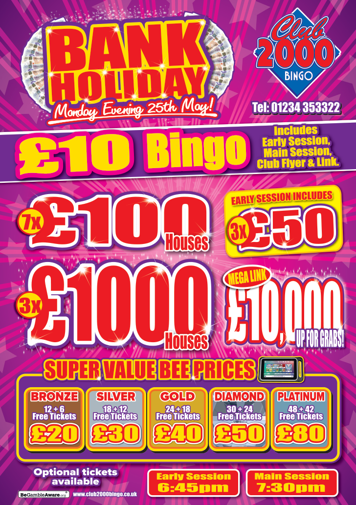 BH mon 25th May