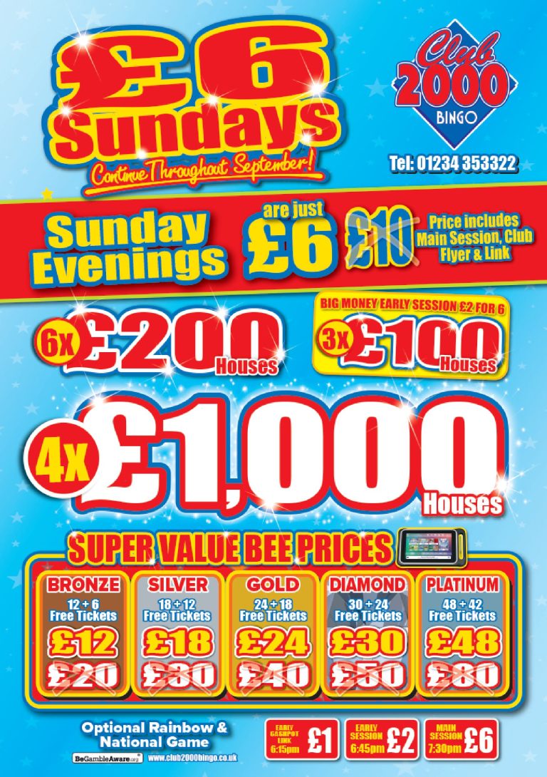31537 Bedford £6 Sundays September A5 Mailer L-images-0